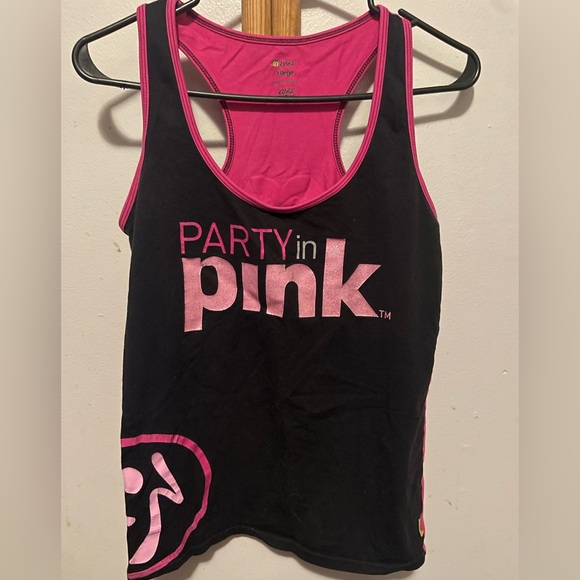 Zumba Fitness XLovely Party in Pink Tank top - Picture 1 of 3